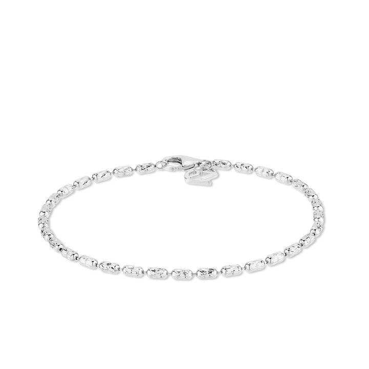 The Glitter One Armband mit Glitzereffekt in Silber