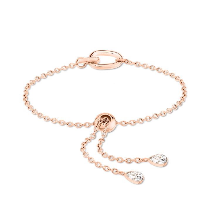 Like Diamonds Armband mit Zugverschluss in Roségold